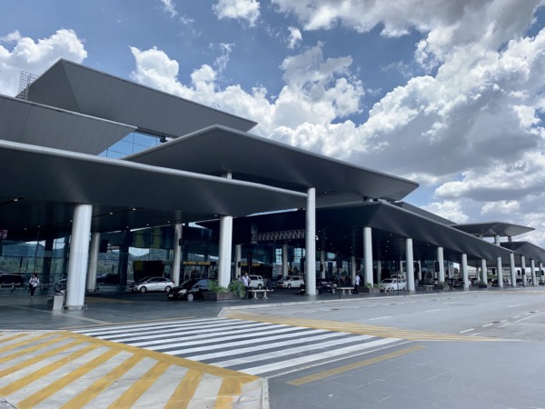 Fachada del Aeropuerto Internacional de São Paulo-Guarulhos