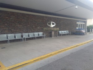 Aeropuerto de San Luis: área de espera exterior