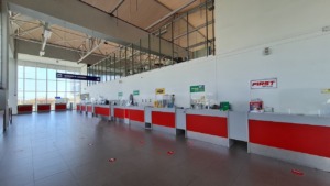 Módulos de alquiler de autos en el aeropuerto de Antofagasta