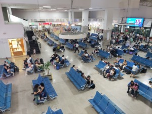 Interior del aeropuerto Rafael Núñez, Cartagena