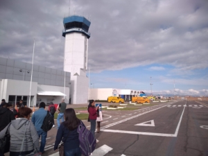 Aeropuerto Internacional de Chiclayo: Torre de control y visitantes