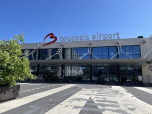 Fachada principal del Aeropuerto de Bruselas-Zaventem