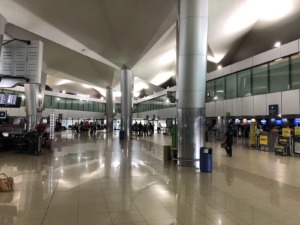 Interior del Aeropuerto Internacional La Aurora, Ciudad de Guatemala