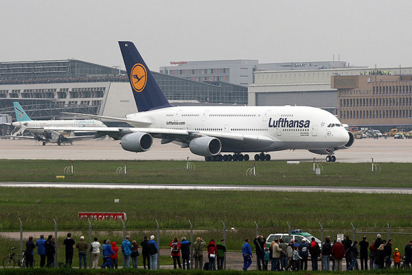 Llegadas de vuelos al Aeropuerto de Stuttgart