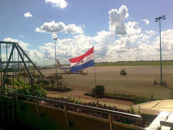 Aeropuerto Internacional Guaraní: Llegadas de vuelos