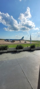 Avión de Aerolíneas Argentinas en el Aeropuerto de Resistencia