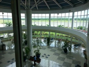 Interior del Aeropuerto La Isabela, Santo Domingo