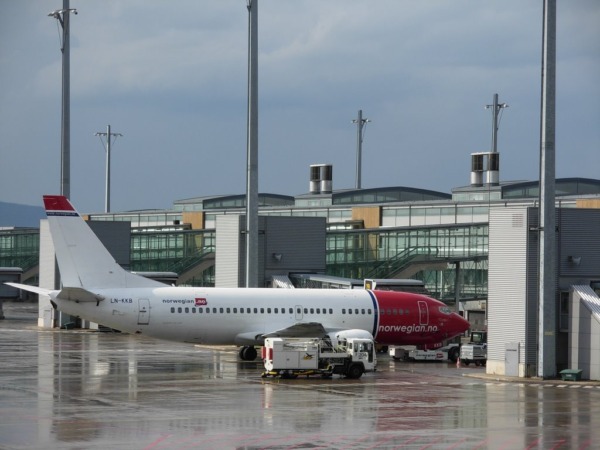 Llegadas de vuelos al Aeropuerto de Gardermoen