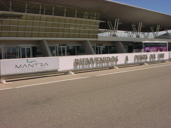 Llegadas de vuelos al Aeropuerto de Punta del Este