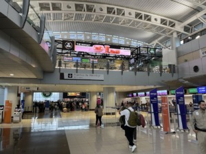 Interior del Aeropuerto Tobías Bolaños, San José
