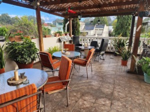 Terraza acogedora cerca del Aeropuerto La Aurora