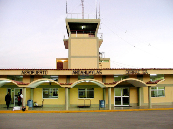 Fachada del Aeropuerto de Andahuaylas, Perú