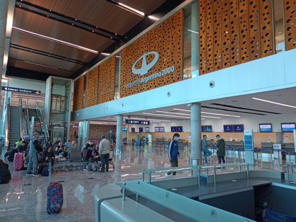 Interior del Aeropuerto Internacional Gobernador Horacio Guzmán, Jujuy