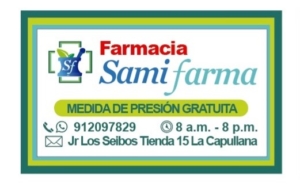 FARMACIA SAMIFARMA – Calle Los Ceibos
