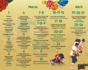 ¡Ruta del Huaylarsh 2025: Calendario de Fiestas!