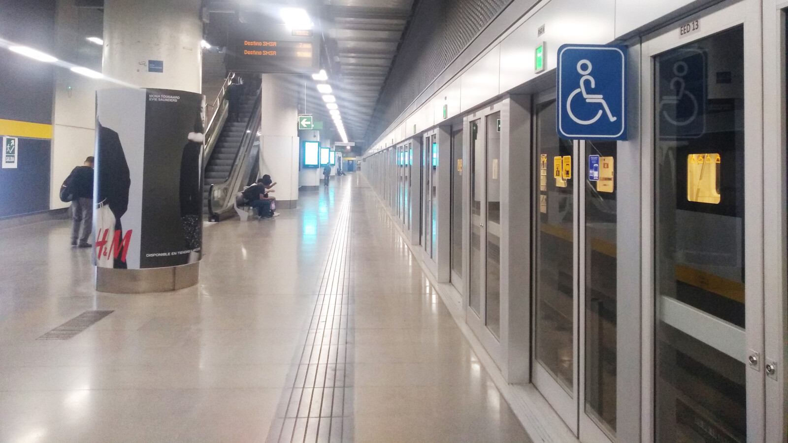 Andenes accesibles: Metro de Lima para todos
