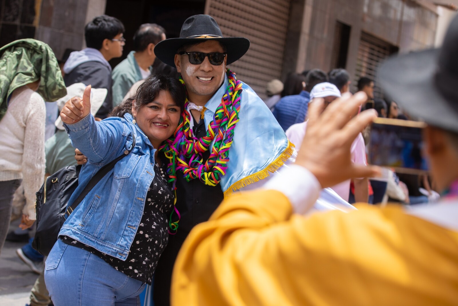 Ayacucho: Carnaval , alegría en la Plaza Mayor
