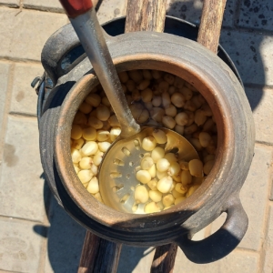 Mote: Acompañamiento ideal del Chicharrón Dorado