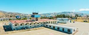 Vista aérea del Aeropuerto de Ayacucho
