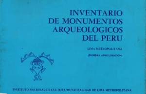Inventario de Monumentos Arqueológicos del Perú