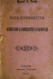 Nota informativa acerca de la Biblioteca Nacional