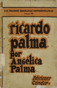 Ricardo Palma por Angélica Palma