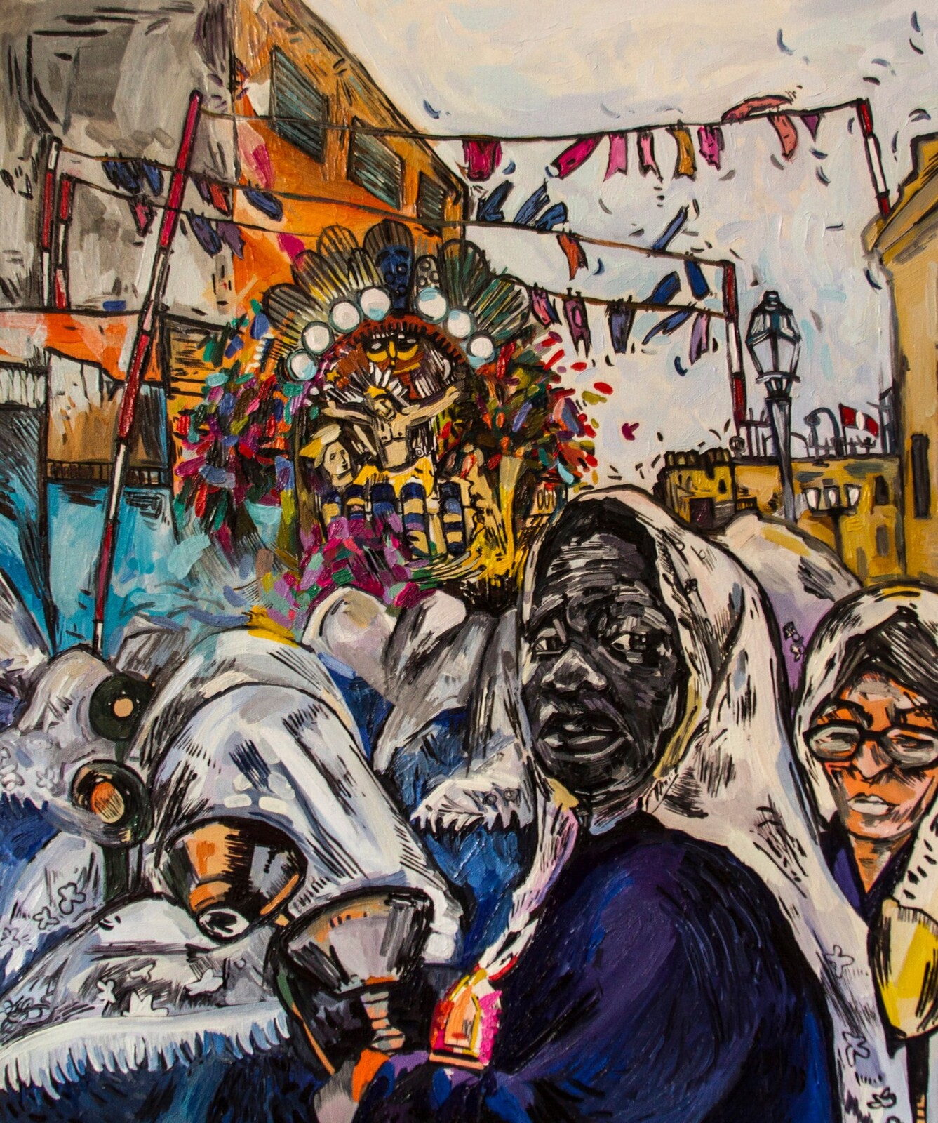 Celebración afroperuana: fe y tradición en las calles