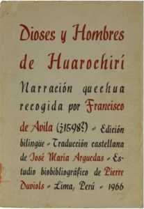 Dioses y hombres de Huarochirí