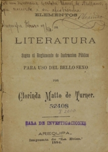 Elementos de literatura según el reglamento de instrucción pública para uso del bello sexo