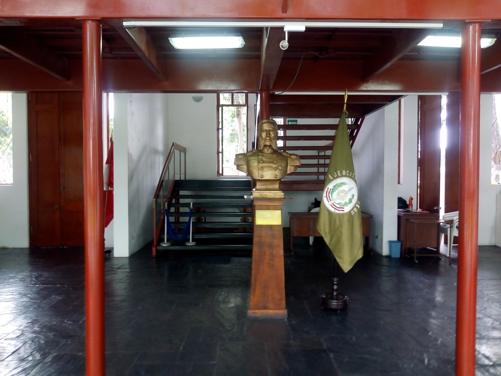 Interior del Museo Andrés Avelino Cáceres
