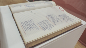 Manuscrito de Nicomedes Santa Cruz: versos y reflexiones