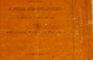 Muestrario de la imprenta «La Equitativa» servida «Por Señoras» fundada en febrero de 1892 por Clorinda Matto de Turner