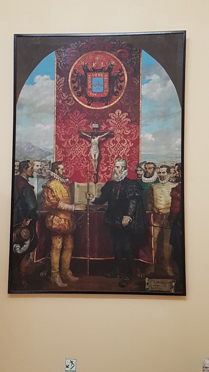 Pintura histórica: Cabildo de Lima, siglo XVI