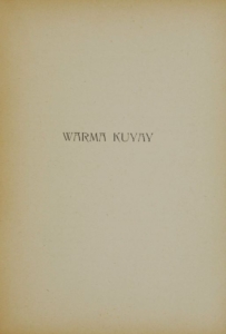 Warma kuyay