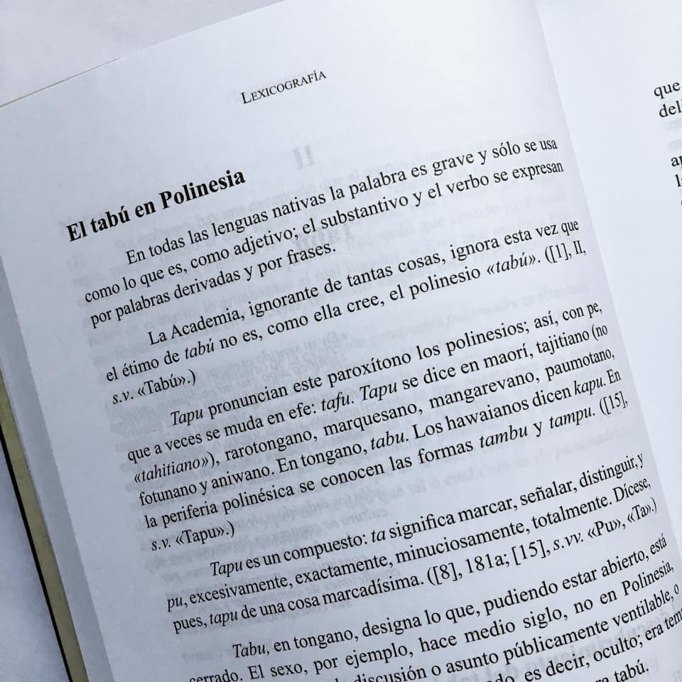 Análisis lingüístico: El concepto de 'tabú' en Polinesia