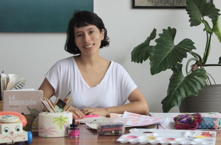 Andrea Gago: creatividad y arte en su espacio personal