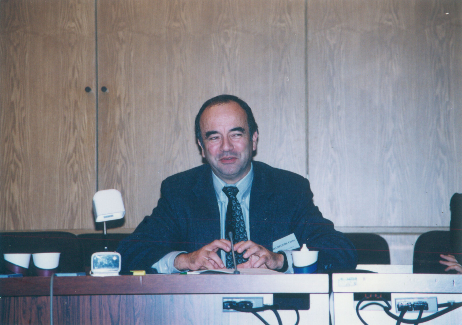 Carlos Iván Degregori: retrato en un evento