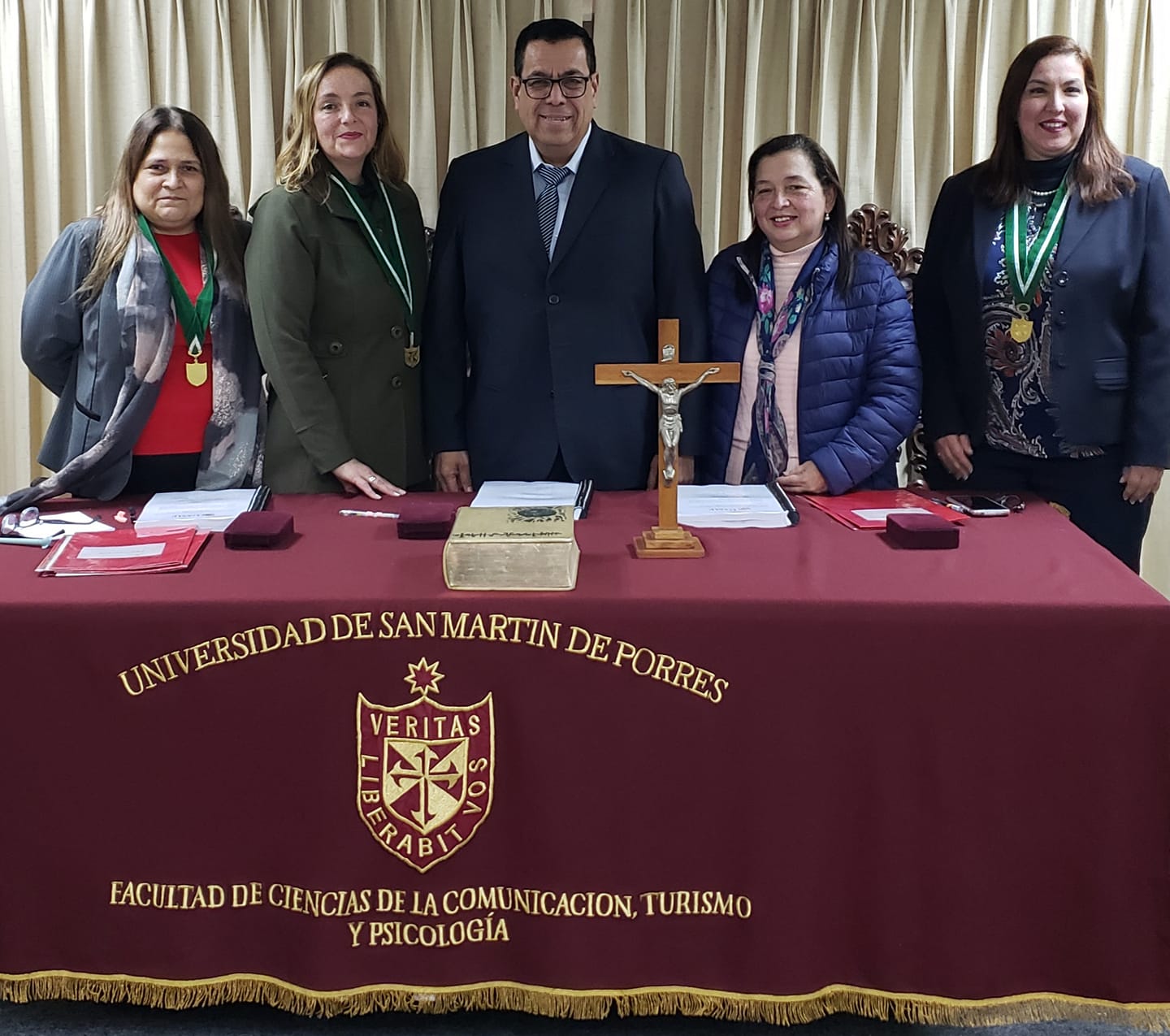 Ceremonia solemne en la Universidad San Martín de Porres