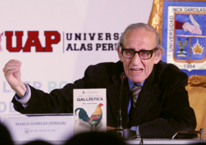 Denegri presenta su libro: Arte y ciencia de la gallística