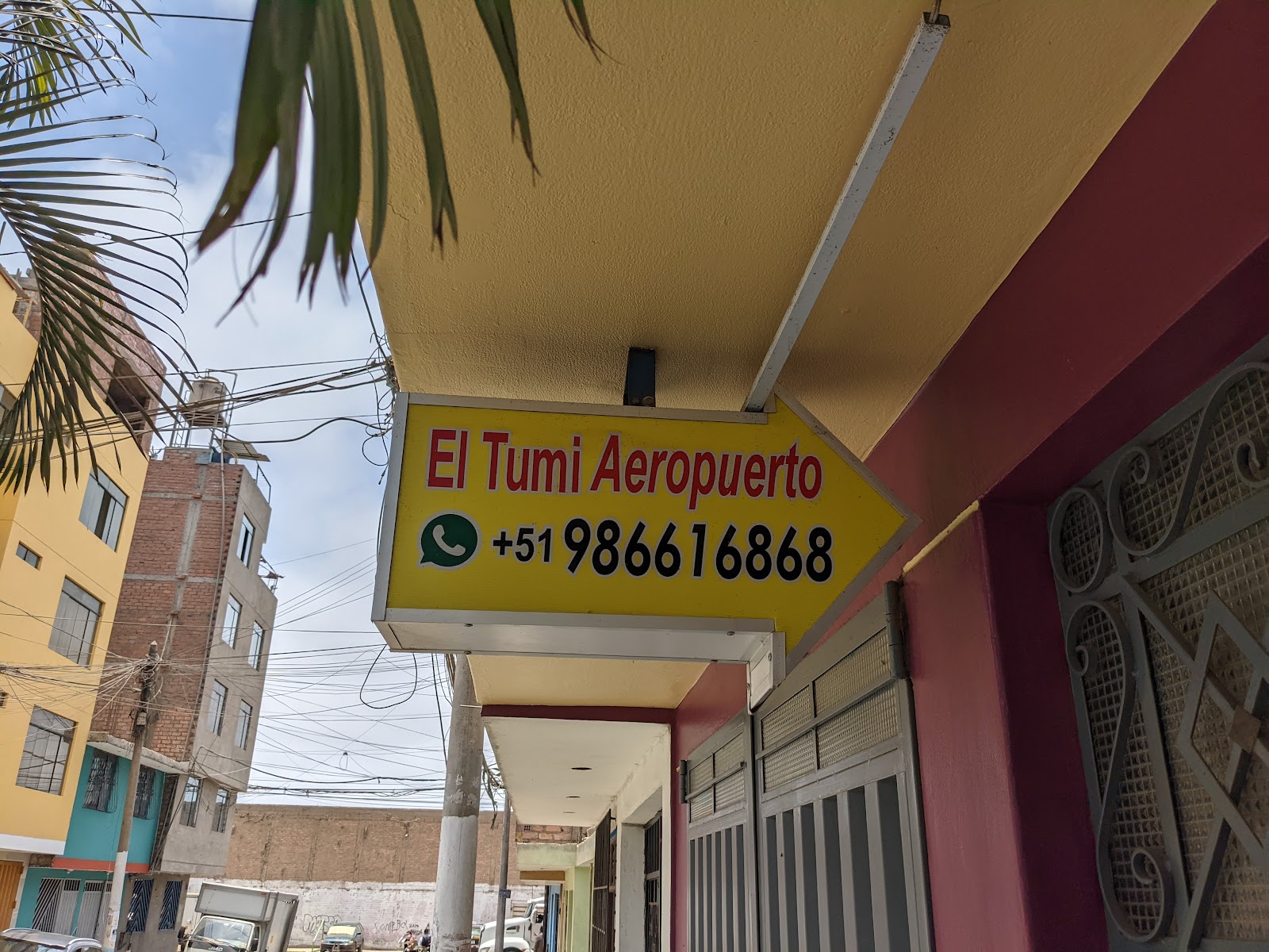 Servicio de transporte: El Tumi Aeropuerto